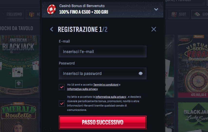 Registrati su Mafia Casino e ottieni bonus di benvenuto